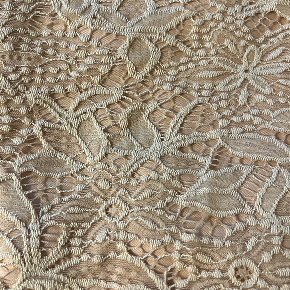 Dusty Pink Lace Dress - Picture 6 of 7